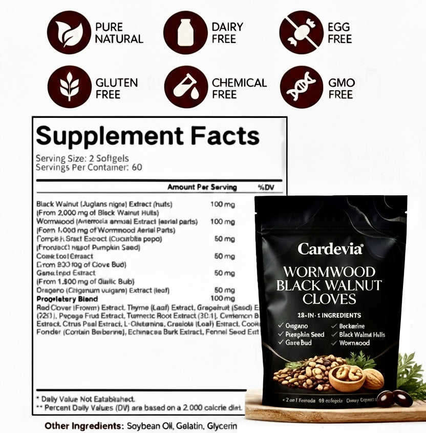 Cardevia Wormwood Walnut Colves